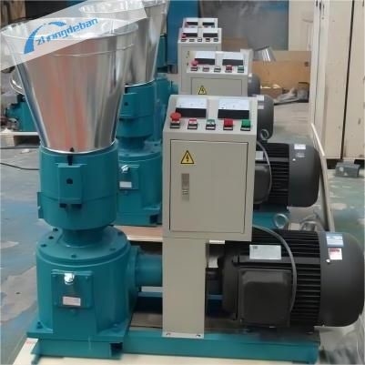 Voltage personnalisé 380V / 50HZ / 3Phase pellet Mill Machine pour les granulés de bois 4-12mm