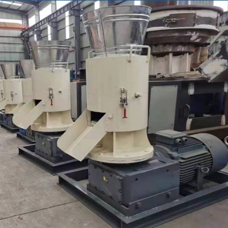 7.5KW personnalisé Fabrication de pellets de bois Biomasse machine à pellets Petite machine à pellets de biomasse Machine à pellets entièrement automatique