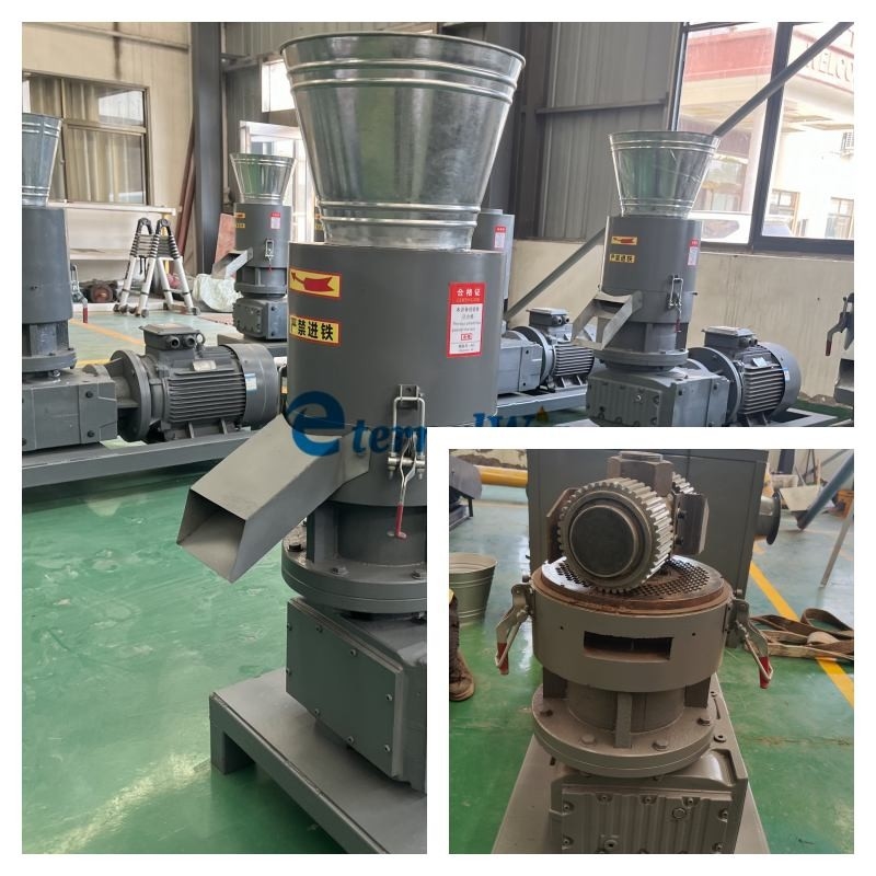 Machine à pellets de bois à rouleaux tournants de 6 à 8 mm de diamètre pour un fonctionnement et une maintenance faciles