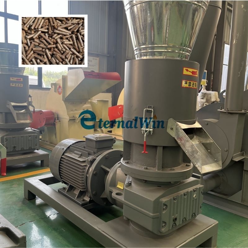 Production de pellets de bois à partir de déchets organiques