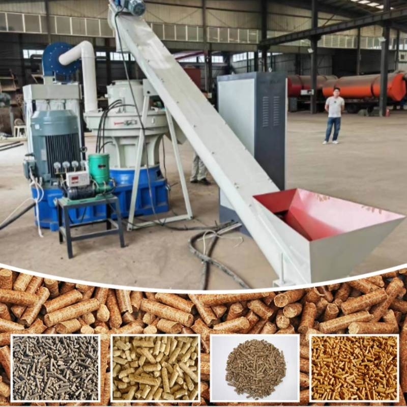 Agriculture et transformation des déchets industriels résistant à l'usure longue durée de vie grande production anneau de bois moulé pellet Mil