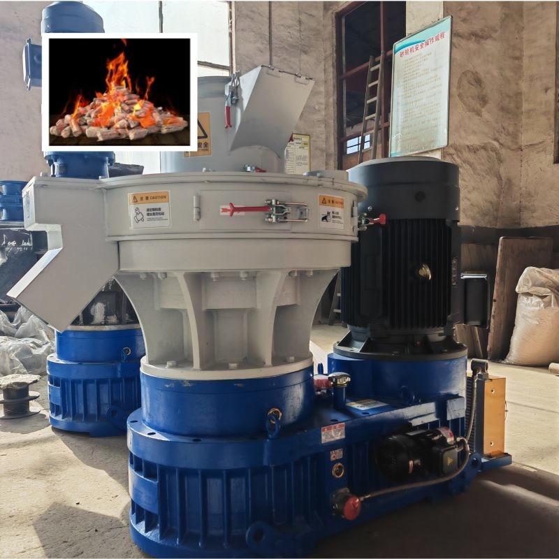 Agriculture et transformation des déchets industriels résistant à l'usure longue durée de vie grande production anneau de bois moulé pellet Mil