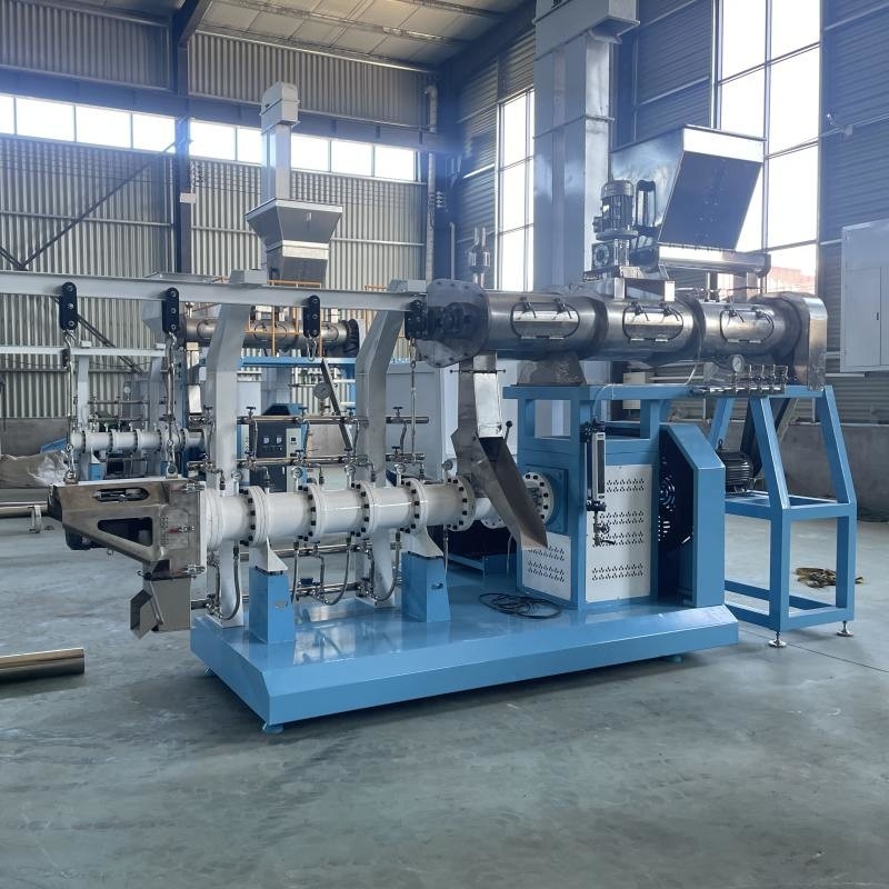 Machine d'extrusion de fourrage pour tilapia à double vis unique ligne de production flottante de fourrage pour poissons certifiée CE