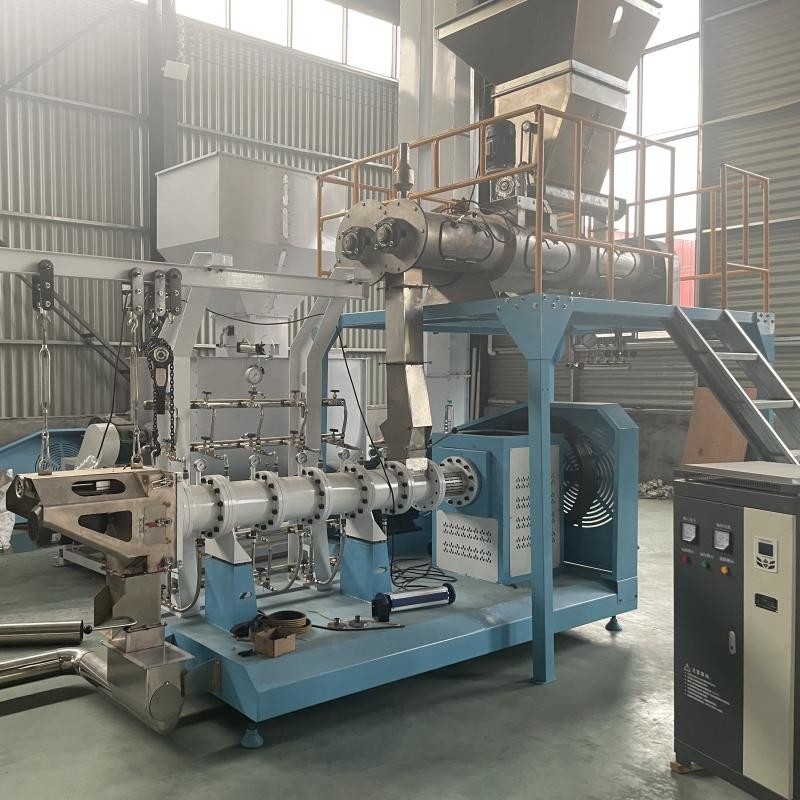 Machine d'extrusion de fourrage pour tilapia à double vis unique ligne de production flottante de fourrage pour poissons certifiée CE