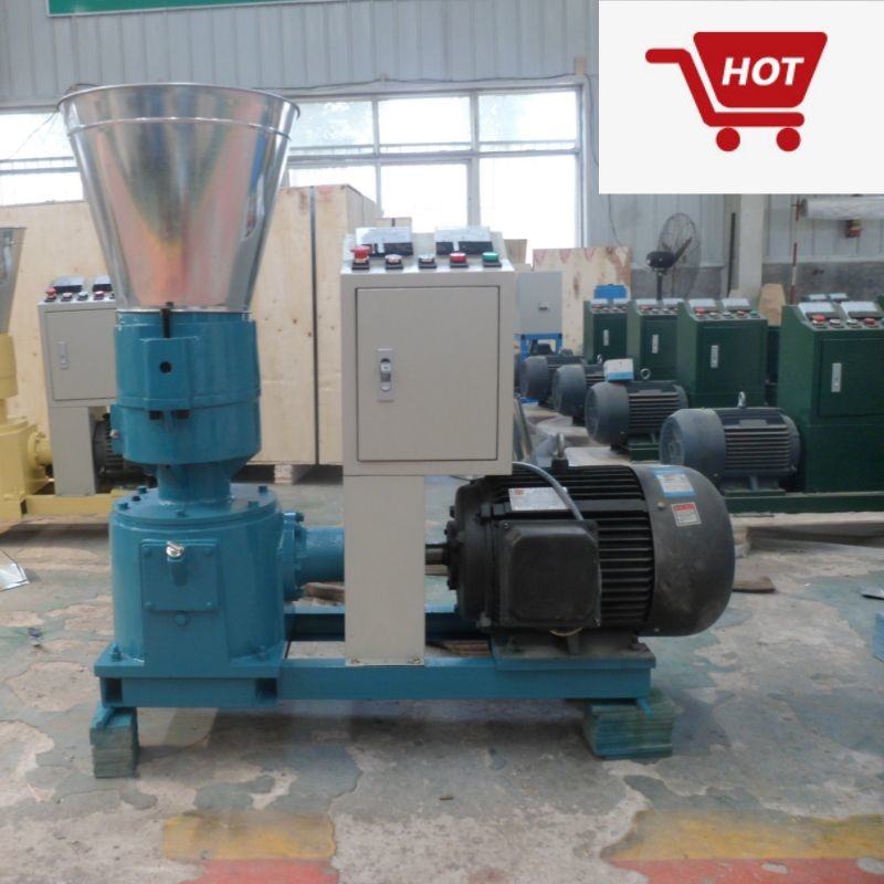 Machine de broyeur de granulés professionnelle pour la production de carburant à base de biomasse et d'aliments pour animaux