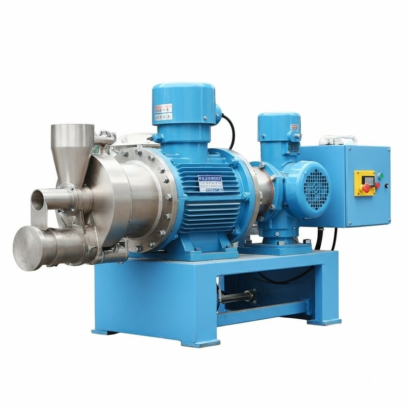 18Extrudeuse à fourrage pour poissons de type sec de 0,5 kW pour une capacité de 200 kg/h et une puissance de coupe de 0,4 kW