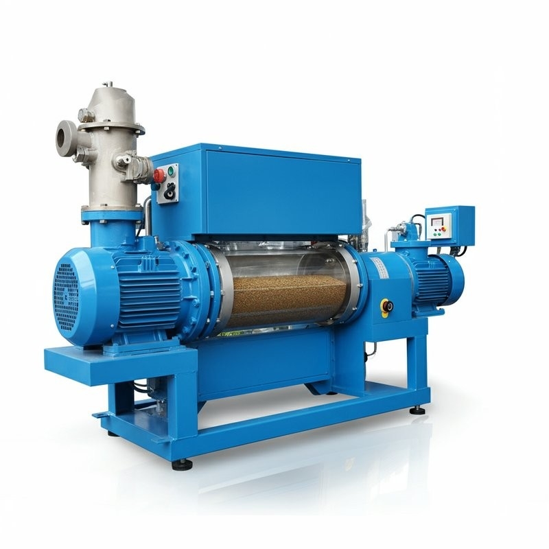18Extrudeuse à fourrage pour poissons de type sec de 0,5 kW pour une capacité de 200 kg/h et une puissance de coupe de 0,4 kW
