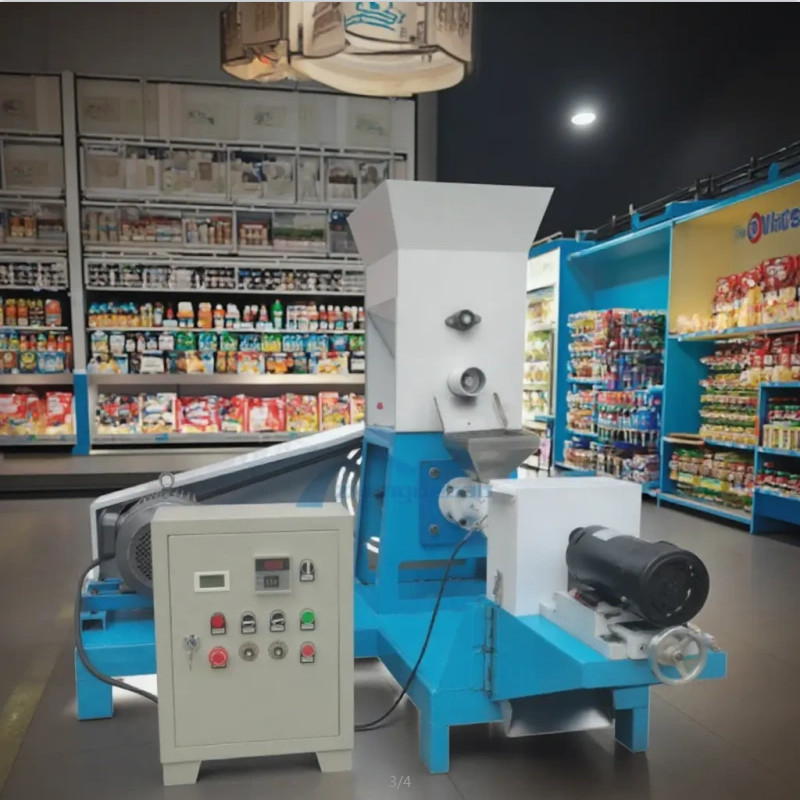 Machine d'extrusion automatique en acier inoxydable Boules de maïs en poudre Snacks