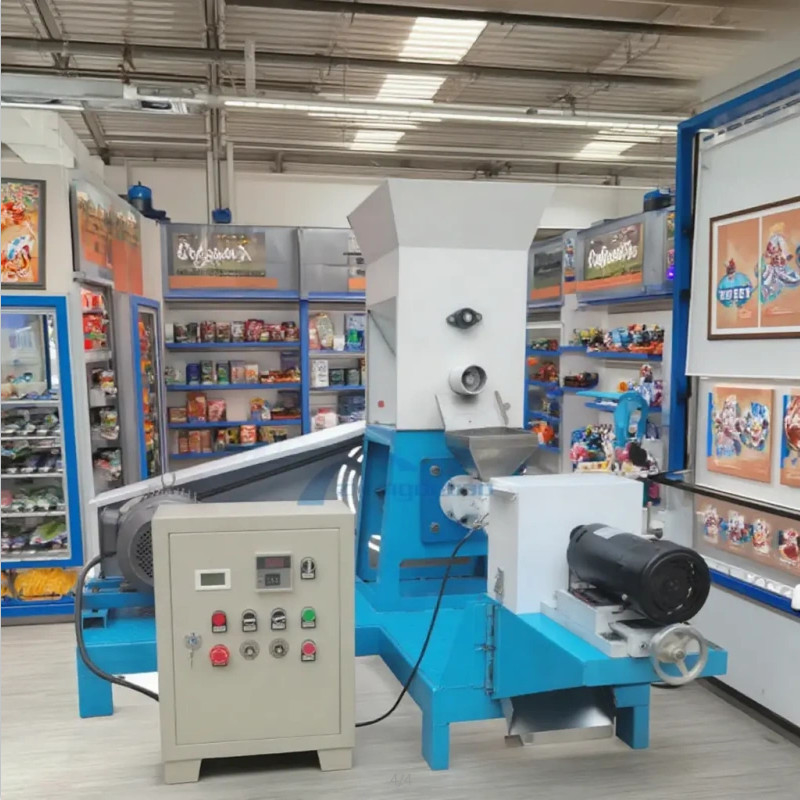Machine d'extrusion automatique en acier inoxydable Boules de maïs en poudre Snacks
