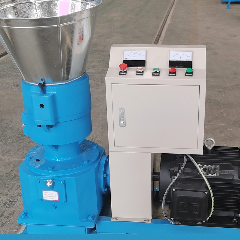 200-300 KG/H Capacité machine de broyeur à granulés de fourrage machine de transformation d'aliments pour oiseaux d'animaux à haute productivité 7.5kw moteur