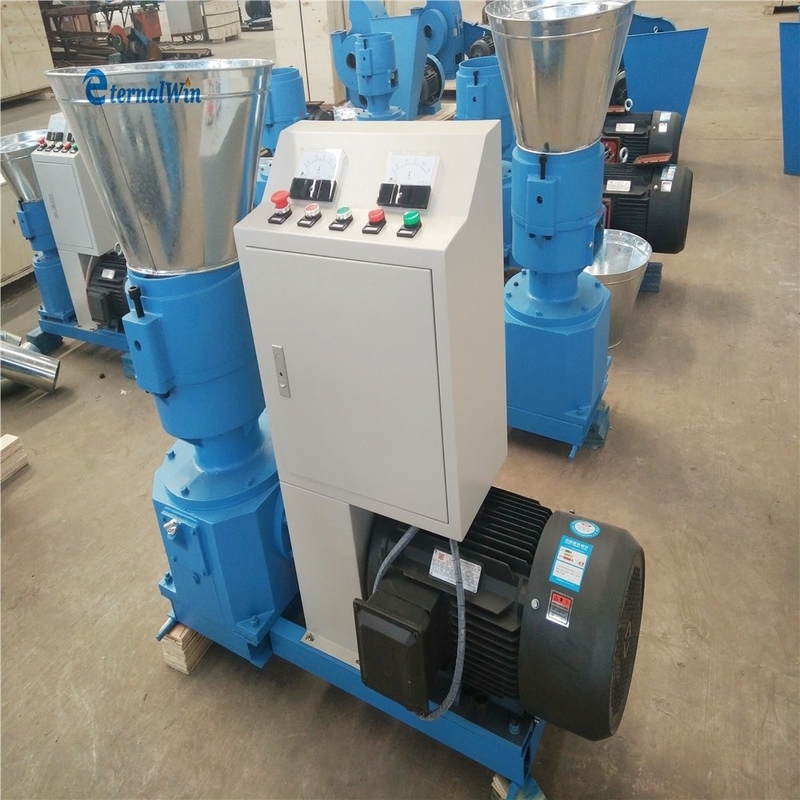 200-300 kg/h Moulin à granulés d'aliments pour animaux de haute productivité Machine de transformation d'aliments pour animaux Moteur de type Moulin à aliments pour animaux