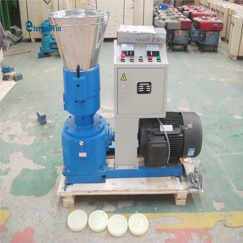 200-300 kg/h Moulin à granulés d'aliments pour animaux de haute productivité Machine de transformation d'aliments pour animaux Moteur de type Moulin à aliments pour animaux
