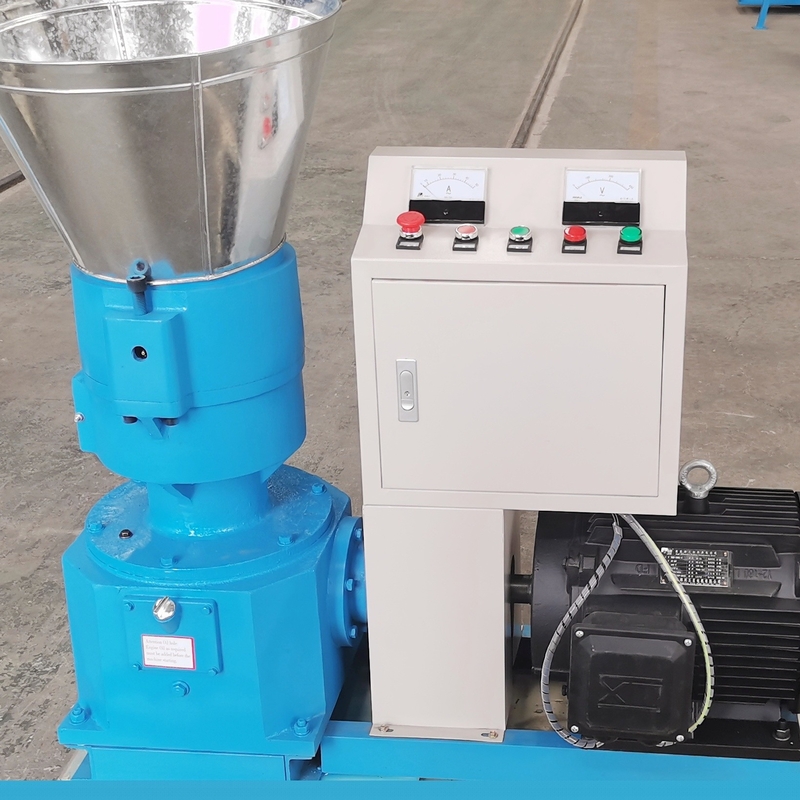 200-300 kg/h Moulin à granulés d'aliments pour animaux de haute productivité Machine de transformation d'aliments pour animaux Moteur de type Moulin à aliments pour animaux