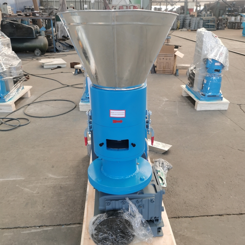 Machine à pellet de bois facile à déplacer Nouveau produit Machine de fabrication de pellet de bois 80 kg/h