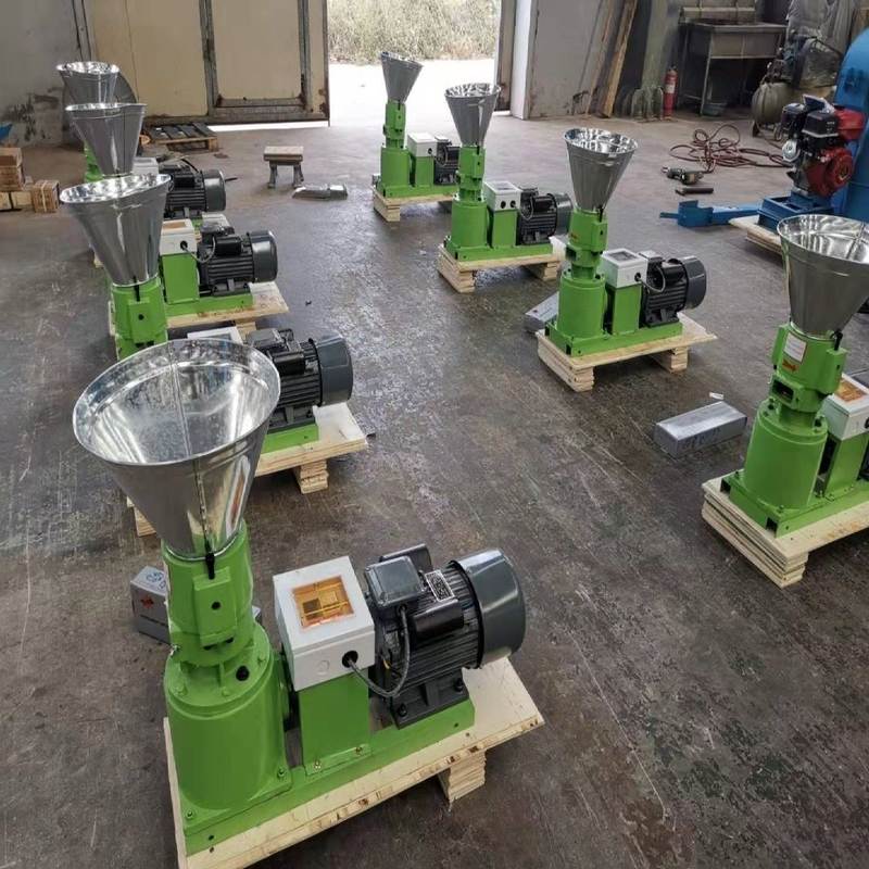 Pellets d'aliments pour animaux fabriqués par une machine à pellet d'alimentation à petite échelle