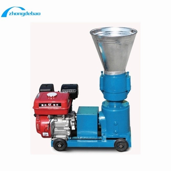 Machine de transformation de granulés d'aliments pour animaux de type moteur diesel puissance 10HP 90-120 kg/h de sortie