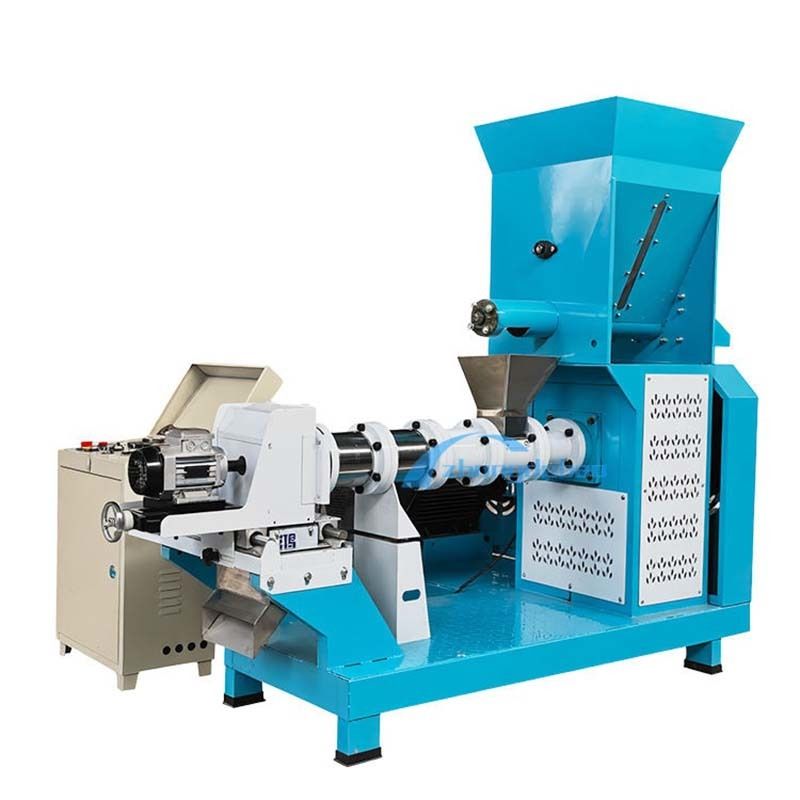 500 kg/h aliments pour animaux de compagnie pour chiens crevettes aliments pour animaux de compagnie extrusion de fabrication de la machine flottante ligne de production d'aliments pour poissons pour l'usine de pellets d'aliments pour animaux de compagnie