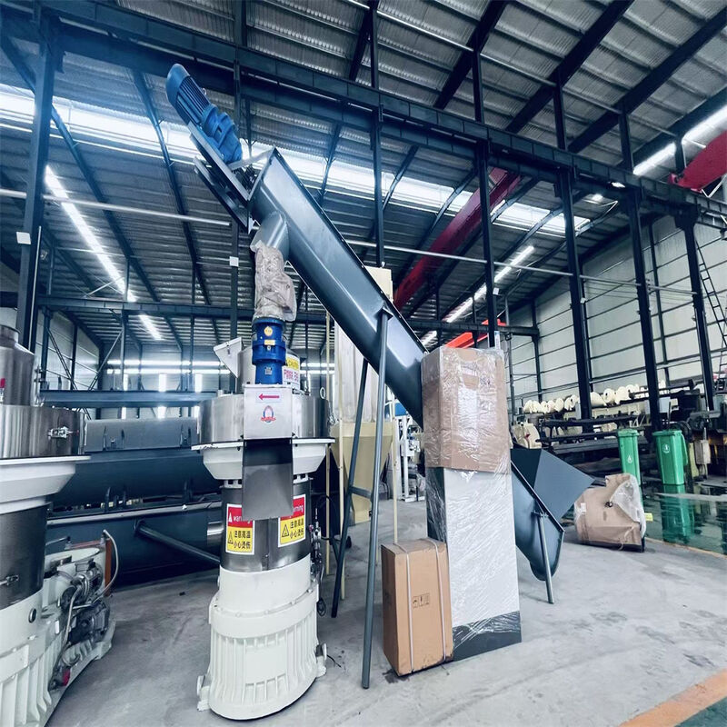 Moulin à granulés de bois à anneau à haute efficacité pour la production de granulés de combustible de biomasse