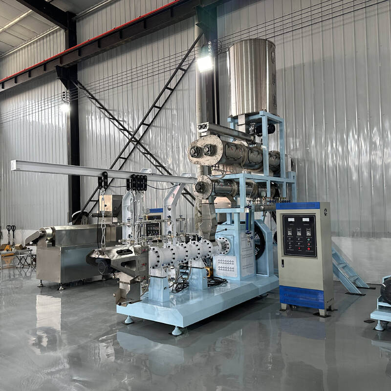 Extrudeuse à double vis humide de 500 kg/h