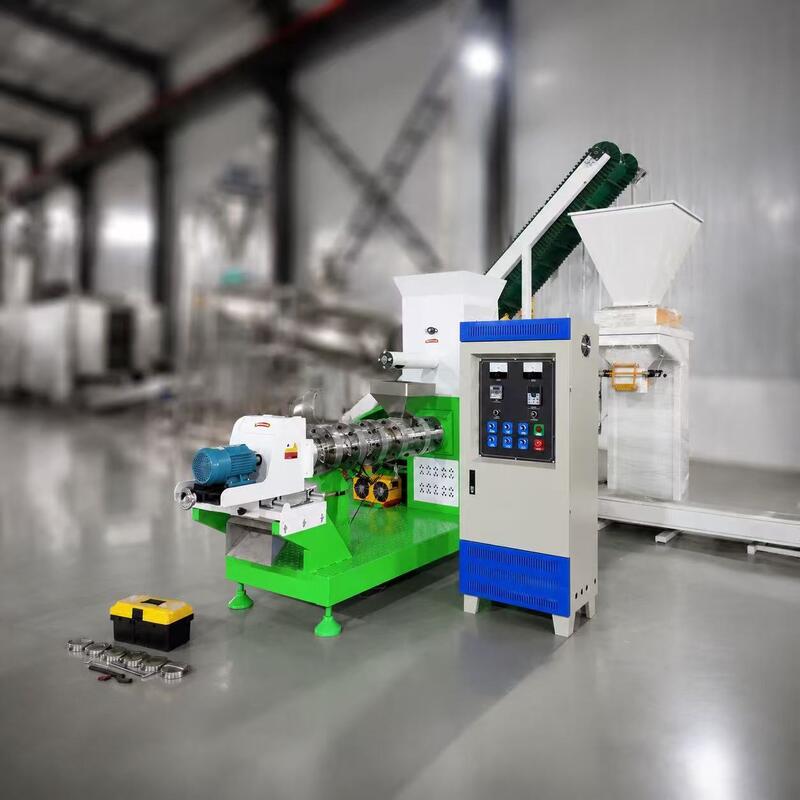 Extrudeuse flottante à haute capacité DGP100 Équipement de production de granulés d'aliments pour poissons pour l'approvisionnement des fermes aquacoles commerciales