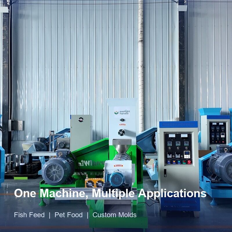 Machine d'extrusion de granulés d'aliments pour crevettes pour la production d'aliments flottants en aquaculture avec une conception facile à utiliser
