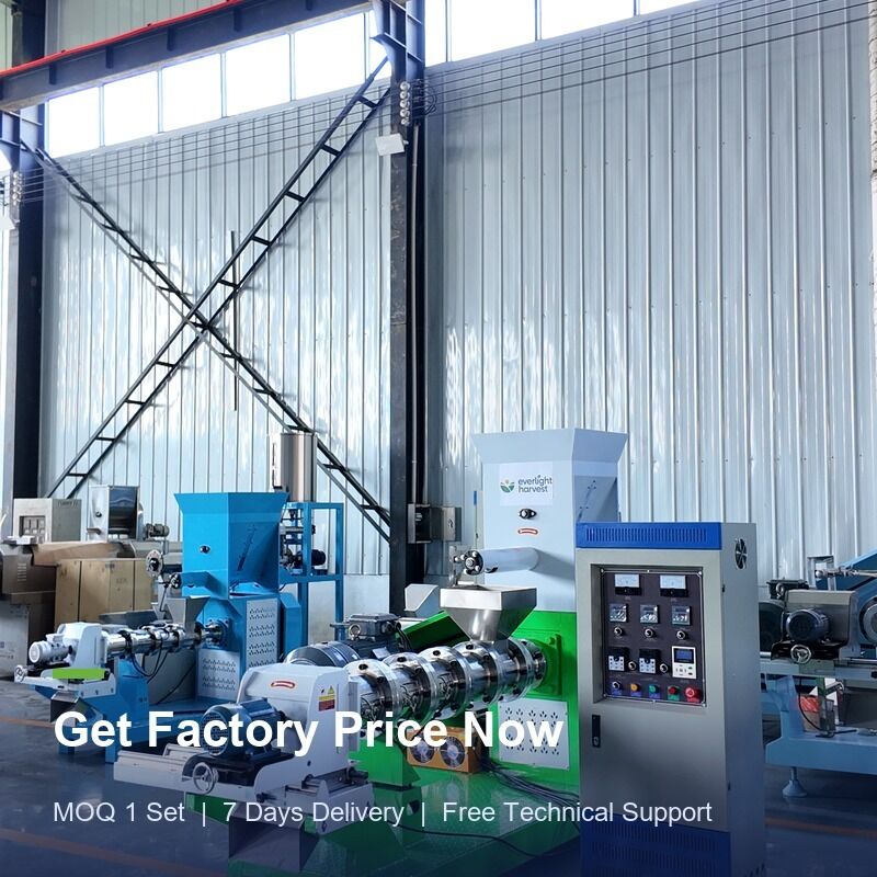 Extrudeuse de granulés d'aliments flottants pour crevettes DGP100 pour l'industrie aquacole commerciale avec conception économe en énergie pour usine d'aliments