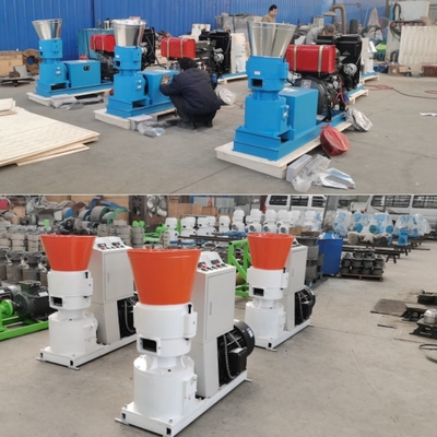 Les bétail diesel électriques du moulin 2.5-12mm de granule de PTO alimentent la machine de granule