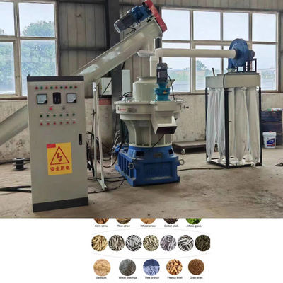 Energy Saving Wood Pellet Production Line 6-12mm Wood Pellet Extruder Machine