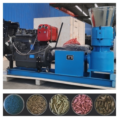 granule de la volaille 3kw-30kw faisant à machine 2.5-12mm l'alimentation de bétail faisant la machine
