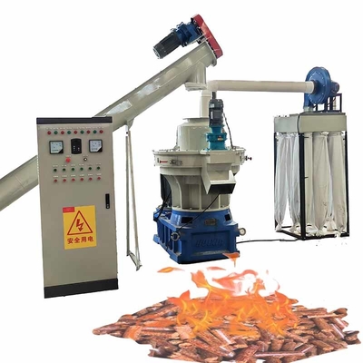 Granule de luzerne de biomasse faisant à machine de granule de cosse de riz de sciure de machine 1.5-2 t/h
