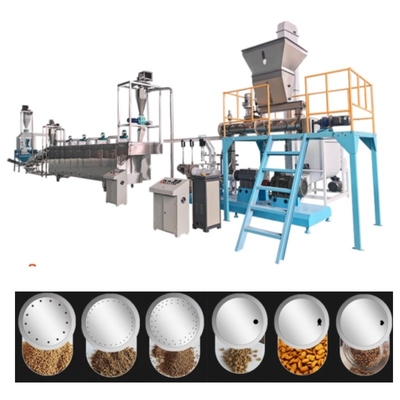 Alimentation de flottement de vis jumelle faisant le granule de nourriture pour poissons de chiot de machine faisant la machine