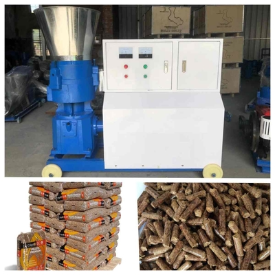 petite machine en bois de granule de hauts de la presse 300kg/H de granule rouleaux en bois du moulin 3