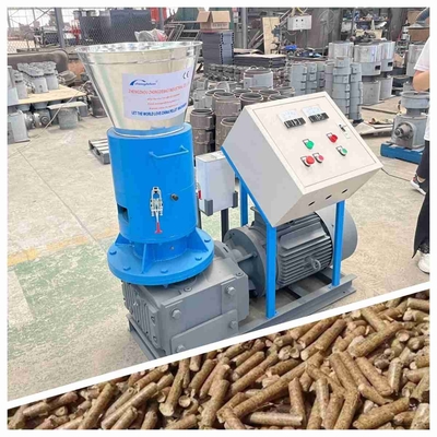 Les rouleaux ont tourné la machine en bois industrielle de pelletiseur de biomasse de la machine 300kg/H 22kw de granule