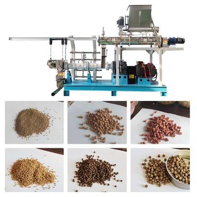 Type humide ligne de flottement d'alimentation de poissons de machine d'alimentation de poissons d'extrudeuse d'alimentation de vis de jumeau