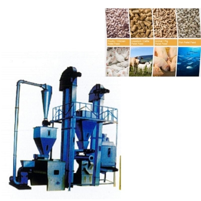 Le granule de volaille d'alimentation des animaux alimentent à l'usine 1-12mm le bétail courant de machine de granule d'alimentation