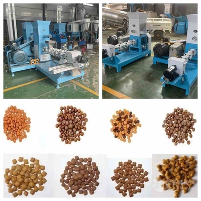 petite machine de flottement 2.5mm-6mm d'alimentation de poissons des poissons 200-500kg/H d'extrudeuse sèche d'alimentation