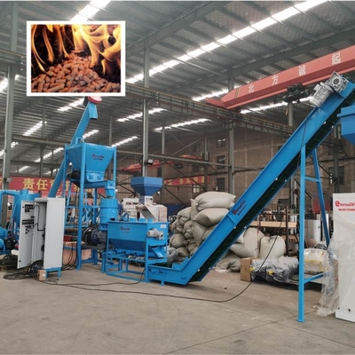 Chaîne de production complète de granule de biomasse sciure de 30t/H faisant la machine