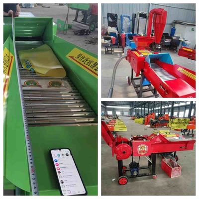 Fourrage 3t-10t de machine de coupeur de Hay Chopper Machine Straw Silage Chaff de chèvre de vache