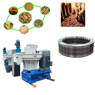 extrudeuse en bois en bois de granule de la machine 380V de moulin de granule de 6mm-12mm