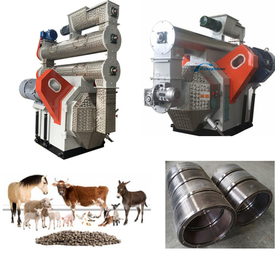 Granule d'alimentation de chèvre de volaille de moulin de granule de l'alimentation 1-13T/H faisant la machine