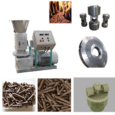 Moulin à pellets de rasage à la coquille de cacahuète Serre à bois Broyeur de riz 220V/380V 55kw