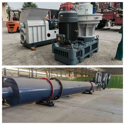 sciure en bois Ring Die Pellet Machine vertical de fabricant de granule de la biomasse 3-5t/H