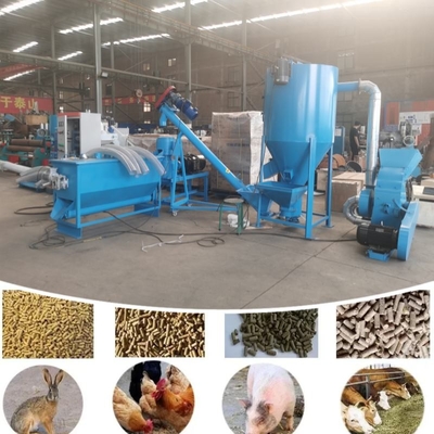 Fabricant animal automatique de granule d'alimentation de poulet du fabricant 300-800kg/H de granule d'alimentation