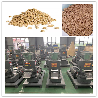 CE en bois de machine de granule de biomasse du fabricant 250-800kg/H de granule de matrice de l'appartement 55kw