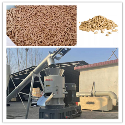 Granule en bois industriel en bois de protection de surcharge de moulin du granule 22-55KW faisant la machine