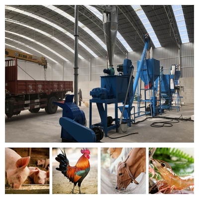 granule des aliments pour animaux 30kw faisant à machine le bas moulin de granule d'alimentation d'animaux d'élevage d'entretien