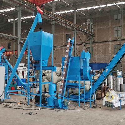SGS ligne de production de granulés d'aliments pour animaux 500-1000 kg/h 17*5*5,5m