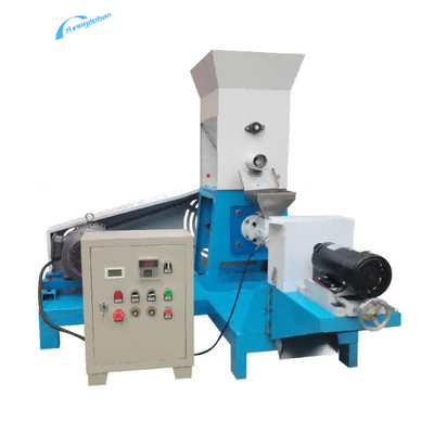 machine d'extrusion sur mesure pour les aliments pour poissons avec fonctions de chauffage et de soufflage 40-250 kg/h