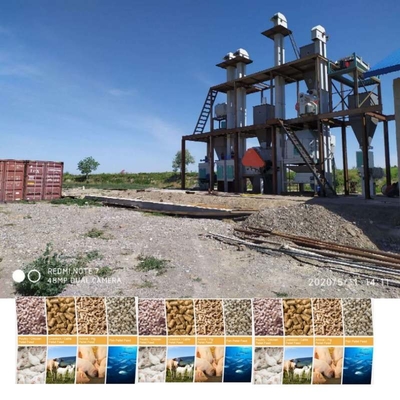 1-12 mm ligne de machine à pellets d'alimentation