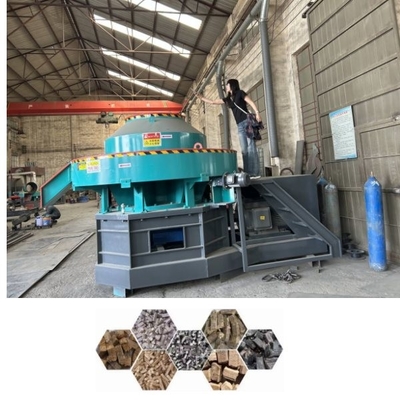 Machine à briqueter à base de biomasse hexagonale de 1000 à 5000 kg/h Capacité